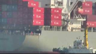 KLINE CONTAINER SHIP MV quotWILLIAMSBURG BRIDGEquot うたまろVer [upl. by Suciram]