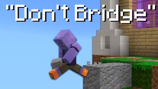 Using Your WORST Minecraft Bridging Methods [upl. by Stacie]