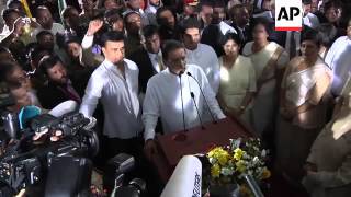 Maithripala Sirisena sworn in as president [upl. by Einhorn]