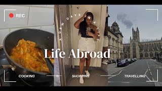 Life Abroad Ep1 Cooking  Shopping  Traveling  Just life [upl. by Annyahs798]