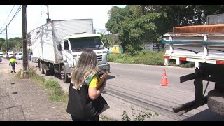 Agefis AMC e Guarda Municipal realizam blitz contra a poluição atmosférica [upl. by Oyr]