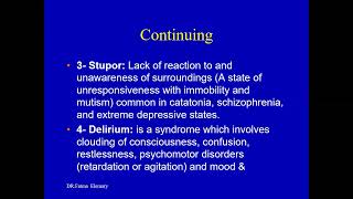 Symptomatology of psychiatric illness [upl. by Aidam]