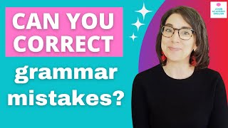 English Grammar Lesson Can YOU Correct These Mistakes [upl. by Gallager]