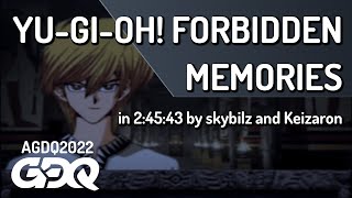 YuGiOh Forbidden Memories by skybilz and Keizaron in 24543  AGDQ 2022 Online [upl. by Letty825]