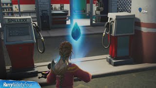 Collect Gem Fragments at Gas Stations All Locations  Fortnite [upl. by Aehtla]