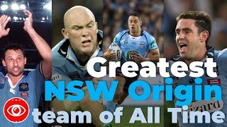 The Greatest NSW Origin Team Of All Time  Best In Each Position  LEGENDS [upl. by Yrome975]