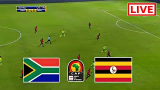 LIVE Gameplay pes21 South Africa vs Uganda  Africa Cup of Nations Qualifiers 2024 [upl. by Nnelg170]