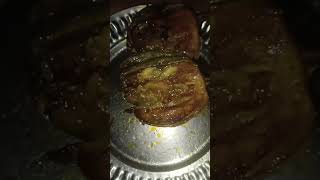 brinjal fry recipe video [upl. by Lienad358]