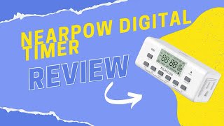 NEARPOW Digital Timer with Dual Outlets Effortless Home Automation and Time Management [upl. by Urbani]