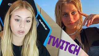 Gaia clerici racconta cosa è successo con gaia bianchi  TWITCH ITA [upl. by Aicertap]