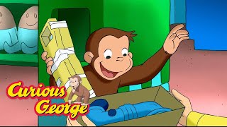 Georges New Pariscope 🐵 Curious George 🐵 Kids Cartoon 🐵 Kids Movies [upl. by Aerdnaxela]