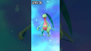 Treecko  Grovyle  Sceptile  Evolution Pokemon in Scarlet amp Violet pokemon evolution shorts [upl. by Imeon]