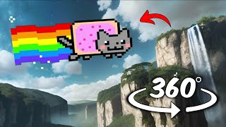 Nyan Cat But its 360 degree video [upl. by Madelin553]