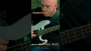 Rammstein  Heirate Mich Bass Cover rammstein basscover bass guitar industrial metal rock [upl. by Nettirb]