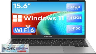 Laptop Computer 156 Inch FHD IPS Display Laptop 16GB LPDDR5 RAM Laptops Review [upl. by Salman321]