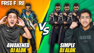 New Dj Alok Vs 3 Old Dj Alok Clash Squad Battle 1 vs 3 Free Fire Gameplay  Garena Free Fire [upl. by Llerraj]