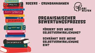 Carl Rogers Personenzentrierte Theorie einfach erklärt  Teil 1 Grundbegriffe Abihilfen FOS BOS Abi [upl. by Bocyaj]