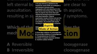 Aspirin Mechanism of Action [upl. by Alamak]