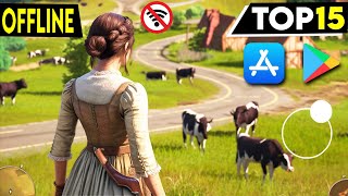 Top 15 Best OFFLINE Games for Android amp iOS 2025  15 High Graphics OFFLINE Games for Mobile [upl. by Yendor]