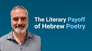 The benefits of fluent reading in Hebrew poetry [upl. by Kallman]