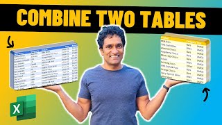 How to connect two tables in Excel  With Example Workbook [upl. by Ertha506]