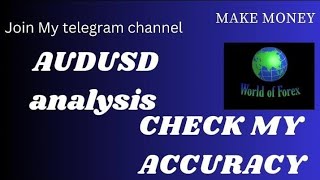 AUDUSD H1 Analysis with 💯 Accuracy 💞audusd trading forex [upl. by Atteyram]