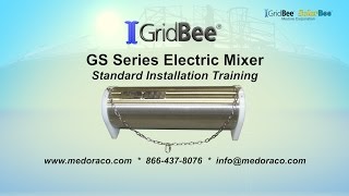 GridBee® GS Series Submersible Tank Mixer 11 Minute Installation Training from IXOM Watercare [upl. by Disharoon]