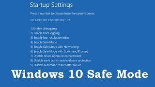 How to Boot into Safe Mode On Windows 10 3 Ways [upl. by Zebulon211]