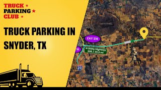 Truck Parking Snyder TX [upl. by Akemeuwkuhc814]