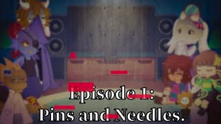 UNDERTALE react toHANDPLATES EP1 Pins and Needles [upl. by Santana]