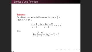 Analyse Mathématique S1 Notion de fonction numérique d’une variable réelle [upl. by Arihday]