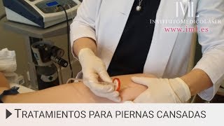 Tratamientos para piernas cansadas carboxiterapia y masaje microalveolar [upl. by Ardnak]