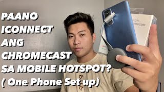 Paano iconnect ang Google Chromecast sa Hotspot [upl. by Alfred976]