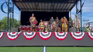 Schenectady High School Graduation Walkin Hamilton Hill Arts Center African Drummers  62323 [upl. by Murtagh]