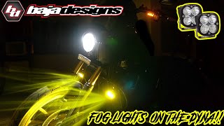 BAJA DESIGN S2 SPORT ⚡️FOG LIGHT INSTALL ON MY DYNA⚡️  DIY [upl. by Htebzile354]