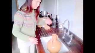 Unboxing your Clay Amphora to Detox Alkalinize Purify and Cool Tap Water [upl. by Jacobina]