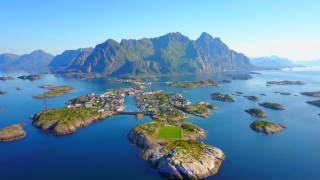 Lofoten 4k  Spectacular Norway [upl. by Kerek]