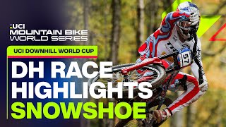 Mens Downhill Race Highlights Snowshoe USA  UCI Mountain Bike World Series [upl. by Langelo]