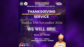 MZYS UK  Youth Week 2024 Thanksgiving Service  Sermon [upl. by Venterea121]