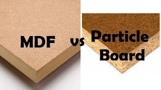 Difference between MDF amp particleboard [upl. by Assenar]