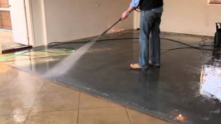 How to seal and colour old and stained concrete with DiamondCoat Tintable Sealer [upl. by Jet]