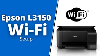 Epson L3150 wifi connection setup [upl. by Stroup]