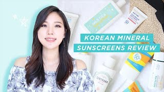 😎Korean Mineral Sunscreens Review » Recommendation for Each Skin Type [upl. by Ahsitram48]