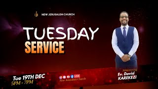 TUESDAY SERVICE With Ev David KAREKEZI [upl. by Esertak]