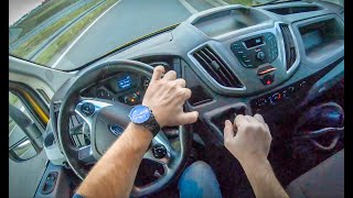 Ford Transit  4K POV Test Drive 132 Joe Black [upl. by Paviour166]