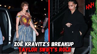 taylor swift catches up with newly single zoë kravitz in nyc after her split from channing tatum [upl. by Meean]