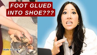 pointe shoe fitter reacts to Ballet Tik Toks 35 [upl. by Bravin965]