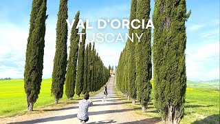 4K🇮🇹Val dOrcia🌳🚗 Heart of Tuscany Italy  The most beautiful and breathtaking scenic spots 2023 [upl. by Nnoryt]