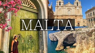 3 Days in MALTA  Valletta Mdina Stunning Blue Grotto 3 Cities [upl. by Berk]