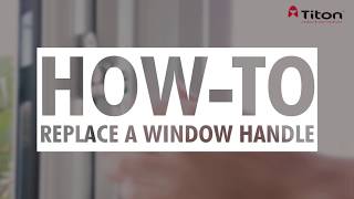 Howto Replace a Window Handle  Espagnolette [upl. by Fritzsche678]